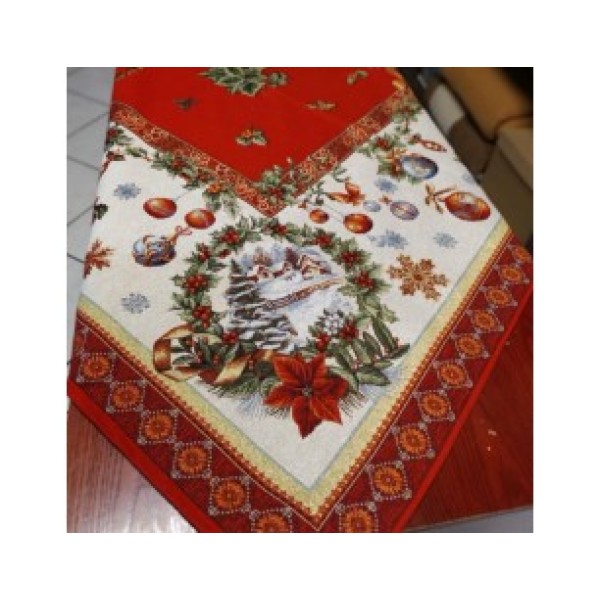 Σετ καρέ χριστουγεννιάτικο στόφα γιορτή